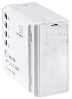Imagen del producto de Sensor de movimiento para interiores, modelo 189182300040, color blanco - Serie 18, Finder