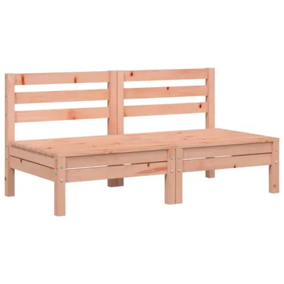 Produktbild von vidaXL Gartensofas ohne Armlehnen 2 Stk. Massivholz Douglasie