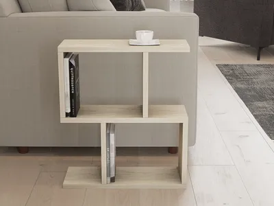 Produktbild von Skye Decor, Zet - Travertine, Beistelltische, Travertin, 45 x 51,4 x 17 cm