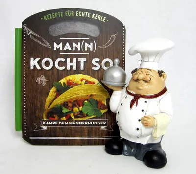 Produktbild von Geschenk für echte Kerle mit Spardose Koch