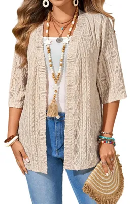 Productafbeelding van Dames Cardigan Oversized Lichtgewicht Vest
