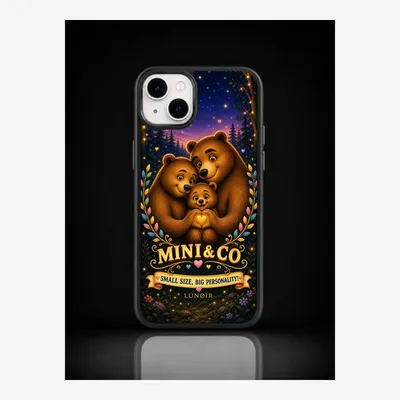 Image de Coque pour iPhone 14 Plus, étui de protection pour téléphone portable avec un petit motif – LUNØIR ©