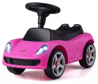Immagine prodotto di COSTWAY, auto giocattolo con licenza Porsche, con clacson, fari e sedile ergonomico. Ideale per bambini dai 18 mesi fino a 30 kg