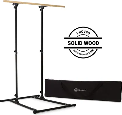 Obrázok produktu pre Klarfit T-Trix Pull Up Station - multifunkčná posilňovacia tyč, do 100kg, čierna