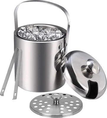 Image de Glacière isotherme 13 l en acier inoxydable à double paroi
