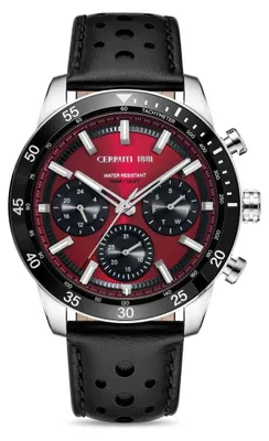 Produktbild von Cerruti 1881 Armbanduhr Turchino Dark red