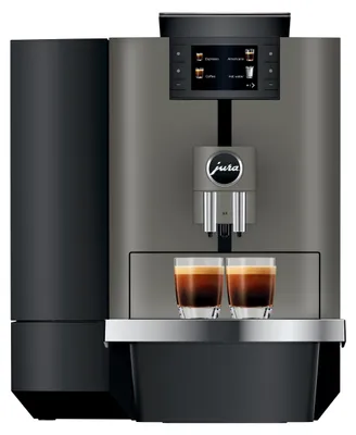 Produktbild von JURA - X4 Dark Inox (EB) - Professionelle automatische Kaffeemaschine mit P.A.G.2, 3,5" Display und 27 Spezialitäten