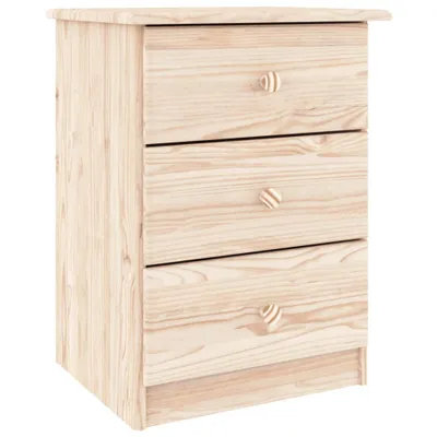 Image de Table de chevet ALTA 41x35x55,5 cm bois de pin massif