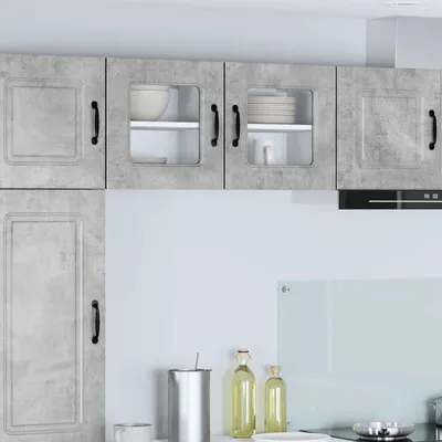 Produktbild von "Schlussverkauf" Küchenschrank/Sideboard - 1 pc - Aufbewahrungsschrank moderne - Kalmar Beton Grau 40x31x40 cm Holzwerkstoff  C10257