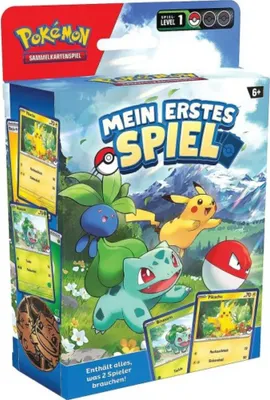 A product box for a Pokemon trading card game.