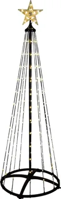 Zdjęcie produktu dla Choinka świecąca stożek zewnętrzna 150 cm