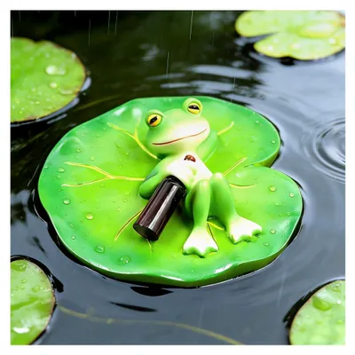Produktbild von Frühlingsdekoration Frosch Garten Figuren für Teiche und Balkone