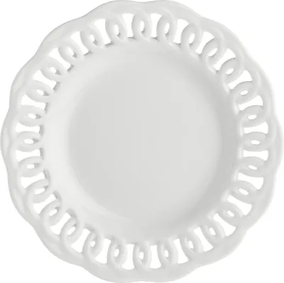 Image de La Porcellana Bianca assiette sculptée 15 cm P002100115