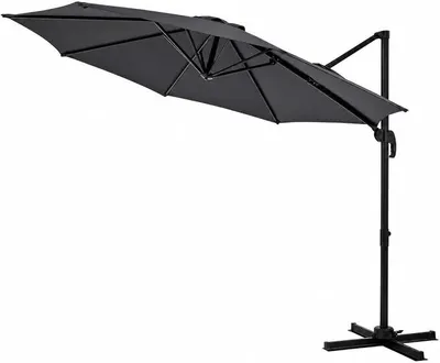 Imagen del producto de Sombrilla para jardín, sombrilla grande de 300 cm, sombrilla tipo pérgola