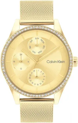 Produktbild von Zegarek damski CALVIN KLEIN 25100011 złoty fashion