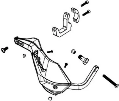 Obrázok produktu pre POLISPORT Touquet/Trail Blazer Handguards Mounting Kit