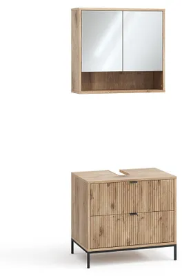 Obrázok produktu pre Súprava kúpeľňového nábytku Vicco Eliza Dub Viking 2 časti, Model 59688