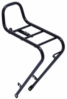 Image de Porte-bagages STECO V.R. "Flow" 28", Ø 16 mm acierr noir mat