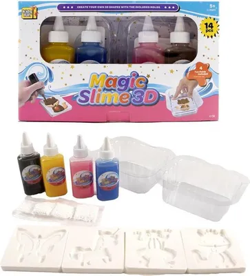 Immagine prodotto di Set Magic Slime 3D da 14 pezzi