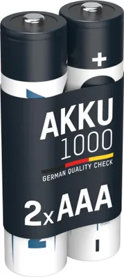 Produktbild von ANSMANN Micro AAA Akku 1000 mAh Hohe Kapazität