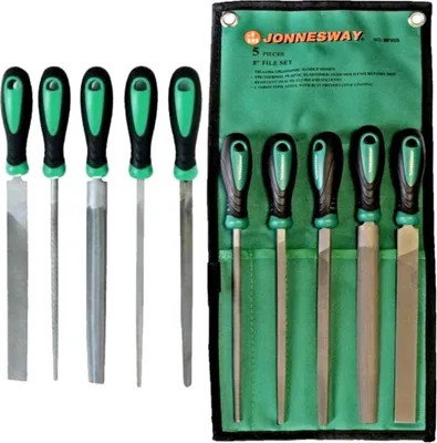 Immagine prodotto di MF05S Set di 5 lime in metallo JONNESWAY