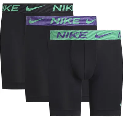 Produktbild von NIKE Boxer Brief Long 3PK Black