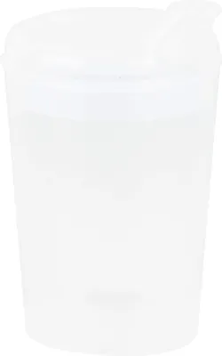 Zdjęcie produktu dla Kubek z dzióbkiem 250 ml przezroczysty 1 szt