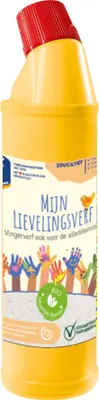 Produktbild von Feuchtmann Fingerfarbe Gelb 900g - Meine Lieblingsfarbe Kinderfarbe
