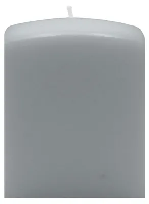Produktbild von Quader Kerzen Silbergrau 8 x Ø 6/6 cm, 4 Stück