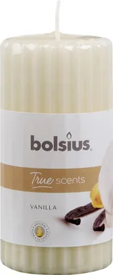 Produktbild von Bolsius Duft-Stumpenkerze Vanille