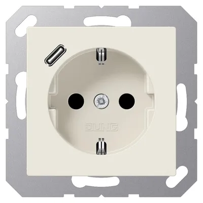 Produktbild von Jung SCHUKOsteckdose m.USB Typ A1520-18C C