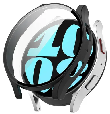 Produktbild von Techsuit Defense360 Pro Schutzcover für Samsung Galaxy Watch6 (40 mm) – schwarz
