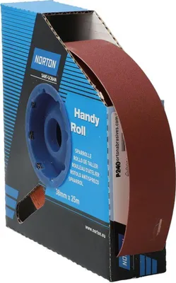 Produktbild von Saint Gobain Norton Clipper Sparrolle R222 38 mmx25 m P240