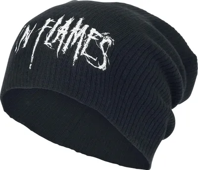 Produktbild von In Flames Mütze Uni Logo schwarz Standard