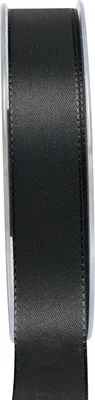 Produktbild von Geschenkband Schwarz Dekoband Trauer Schleifen 25mm 50m, 50 Stück