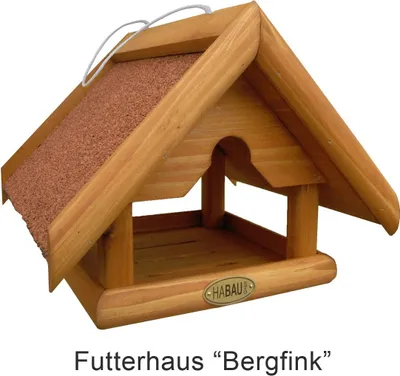 Produktbild von Habau Futterhaus Bergfink aus Kiefer