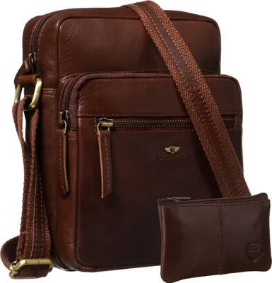 Produktbild von PTN 710-TUM-0383 Braune Ledertasche