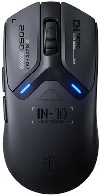 Obrázek produktu pro Herní myš IN10P, bezdrátová, s možností připojení třemi způsoby: 2,4G / USB-C kabel / Bluetooth