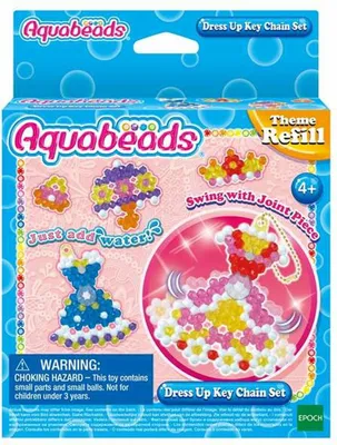 Produktbild von Aquabeads 31362 Schlüsselanhänger Set Dress Up