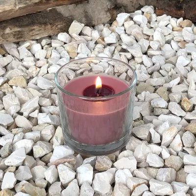 Produktbild von Duft-Kerzenglas 65/70 mm Set 6 Stk. Sandalwood