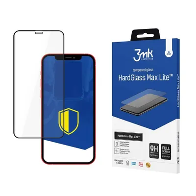 Obrázok produktu pre 3MK HardGlass Max Lite, Apple, iPhone 12/12 Pro, Odolné proti nárazu, Odolné proti poškriabaniu, Priehľadná, 1 kusov