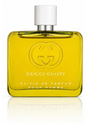 Produktbild von Gucci Guilty Elixir de Parfum, Männer, 60 ml, Muskatnuss, Orangenblüte, Gewürz, Iris, Orangenblüte, Duftblüten, Bernstein, Benzoe-Resinoid, Patschuli, Vanille, Spray