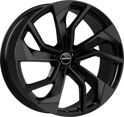 Produktbild von 22 Zoll Alufelge GMP rebel 22"x9" 5x112 PCD ET30 66.5mm Felge Schwarz