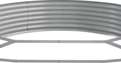 Immagine prodotto di Letto Rialzato da Giardino in Acciaio Zincato 296x140x36 cm Antracite