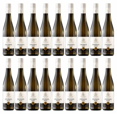 Produktbild von Weißburgunder feinherb Weißwein vegan - Weingut Kuntz (18x0,75l)