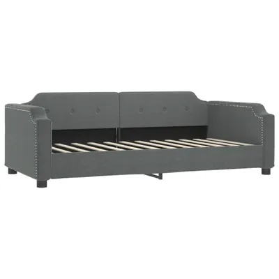 Produktbild von Tagesbett Dunkelgrau 100x200 cm Stoff