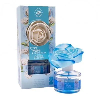 Produktbild von La Casa de los Aromas Duftblume Diffusor mit Baumwollblüten-Aroma, 65ml
