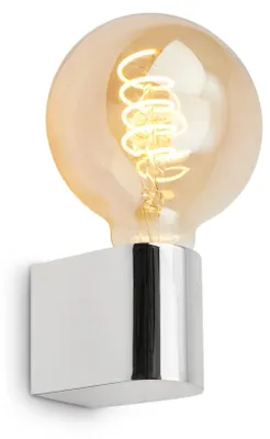 Zdjęcie produktu dla Briloner Donga oświetlenie lustra łazienkowego, stopień ochrony IP44, chrom, 4,5 x 8 x 9,5 cm