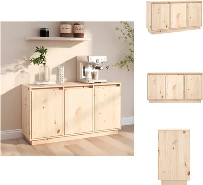 Obrázek produktu pro vidaXL Příborník 111x34x60 cm, masiv borovice - Příborníky