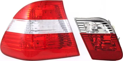 Produktbild von Johns, Heckleuchten Rückleuchte passend für BMW 3 E46 Set innen außen 09/01-02/05 Links 63216910531 63216946535 6910531 6946535 63216910537 6910537